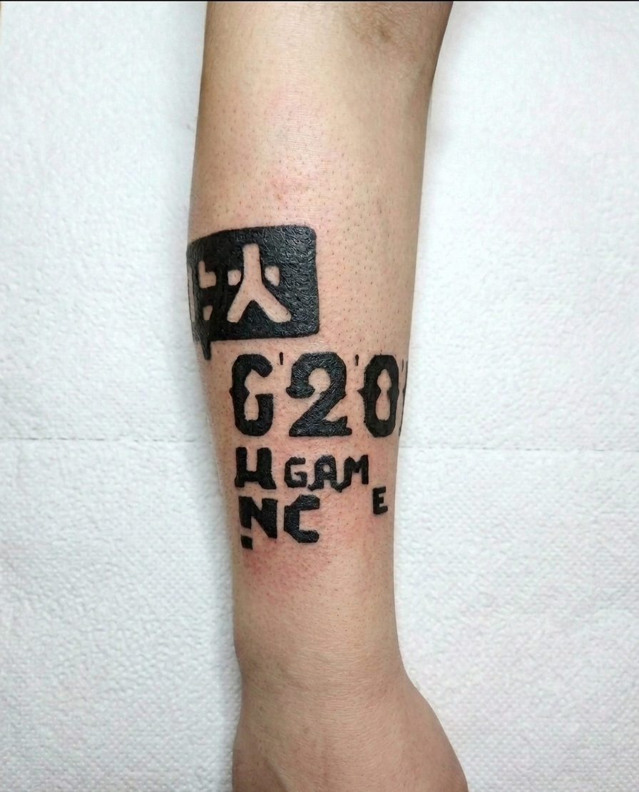 Ejemplo de tatuaje tribal